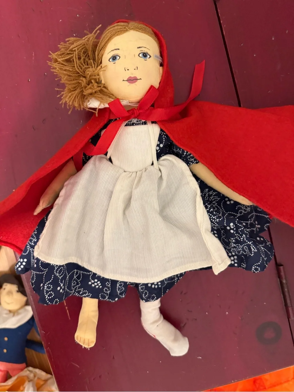 Vintage Colonial Williamsburg cloth doll seSarah, Betsey, Hotch Potch & more..
